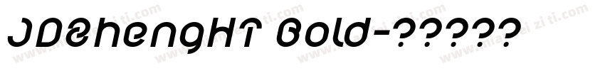 JDZhengHT Bold字体转换